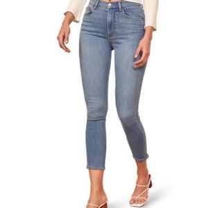 Reformation High and Skinny crop jeans